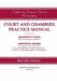 California Central District Bankruptcy Court and Chambers Practice Manual by Practicing Attorneys/Meliora Law