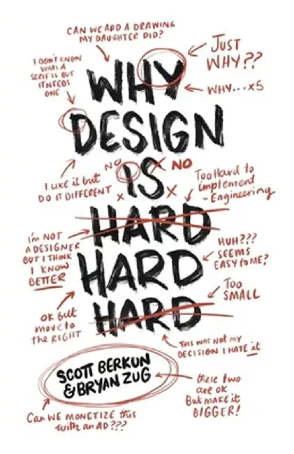 Why Design Is Hard by Scott Berkun