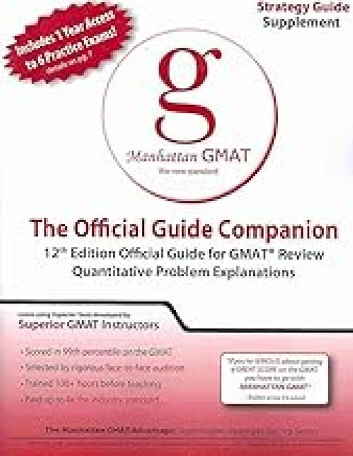 Official Guide Companion  by Manhattan GMAT