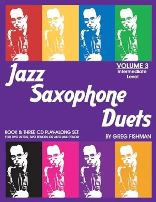 Jazz Saxophone Duets Volume 3
