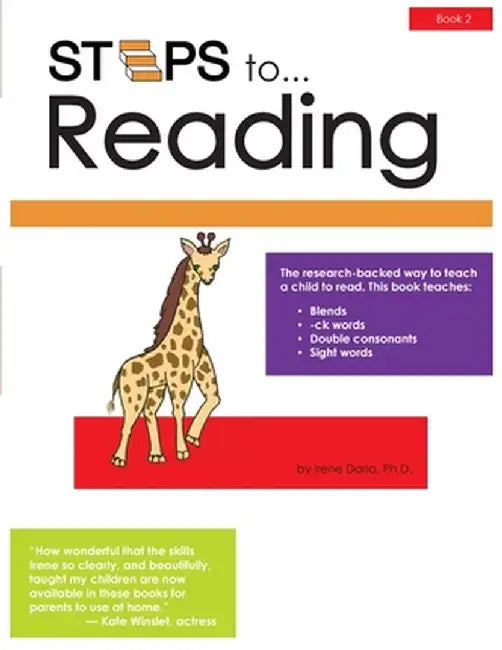 Steps to Reading Book 2: Blends by Irene Daria