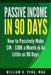 Passive Income in 90 Days: How to Passively Make $1k - $10k a Month in as Little as 90 Days by Pena Mba, William U.