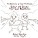 The Adventures of Roger the Chicken: Colour and Create Your Own Adventures by Glenn Cox