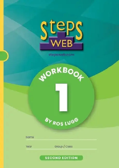 StepsWeb Workbook 1 (Second Edition): Workbook 1 by Ros Lugg