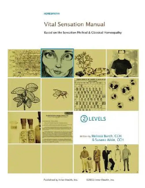 Vital Sensation Manual Unit 2: Levels in Homeopathy: Based on the Sensation Method & Classical Homeopathy by Susana Aikin