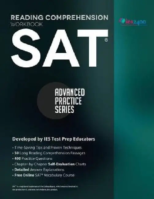 SAT Reading Comprehension Workbook: Advanced Practice Series by Arianna Astuni
