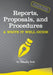 Reports, Proposals, and Procedures by Natasha Terk