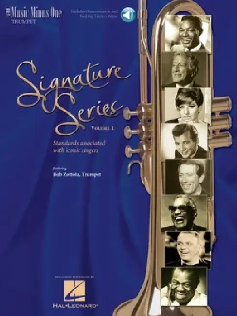 Signature Series, Volume 1: Music Minus One Trumpet (Book/Online Audio) by Bob Zottola