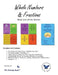Whole Numbers & Fractions (Black/White Version) by Blue Butterfly Books