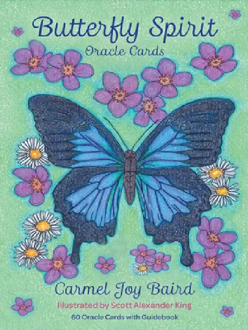 Butterfly Spirit Oracle Cards: 60 Oracle Cards with Guidebook by Carmel Joy Baird