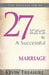 27 Keys To A Successful Marriage by Kevin A. Treasure