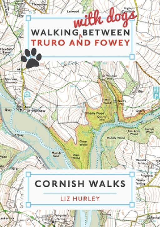 Walking with Dogs between Truro and Fowey by Liz Hurley