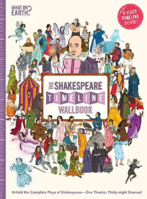The Shakespeare Timeline Wallbook: Unfold the Complete Plays of Shakespeare--One Theater, Thirty-Eight Dramas! by Christopher Lloyd