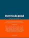 How to Do Good by Philanthropy Age