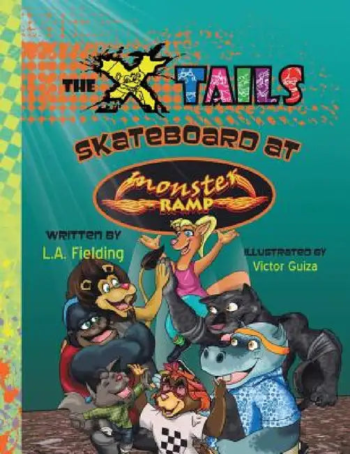 The X-tails Skateboard at Monster Ramp by L. A. Fielding, Victor Guiza