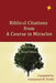 Biblical Citations from A Course in Miracles by Emmanuel M. Viriña