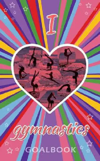 I Love Gymnastics Goalbook Journal (purple/stripes cover #4): WAG junior by Dream Co Publishing