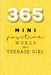 365 Positive Words for a Teenage Girl Mini Edition: Yellow by Rebecca Dorothy Valastro