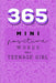 365 Positive Words for a Teenage Girl Mini Edition: Purple by Rebecca Dorothy Valastro