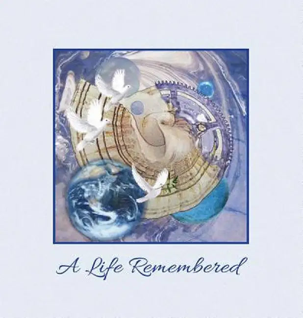 A Life Remembered Funeral Guest Book, Memorial Guest Book, Condolence Book, Remembrance Book for Funerals or Wake, Memorial Service Guest Book: A Ce by Angelis Publications