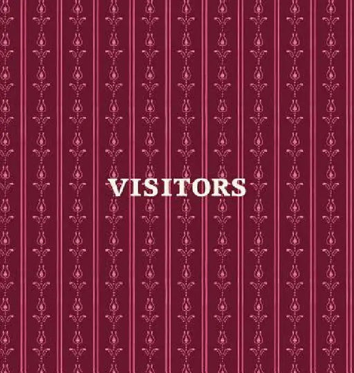Visitors Book, Guest Book, Visitor Record Book, Guest Sign in Book, Visitor Guest Book: HARD COVER Visitor guest book for clubs and societies, events, by Angelis Publications