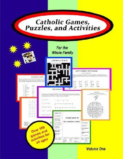 Catholic Games, Puzzles, and Activities for the Whole Family: Volume 1 by Mary Bartlett