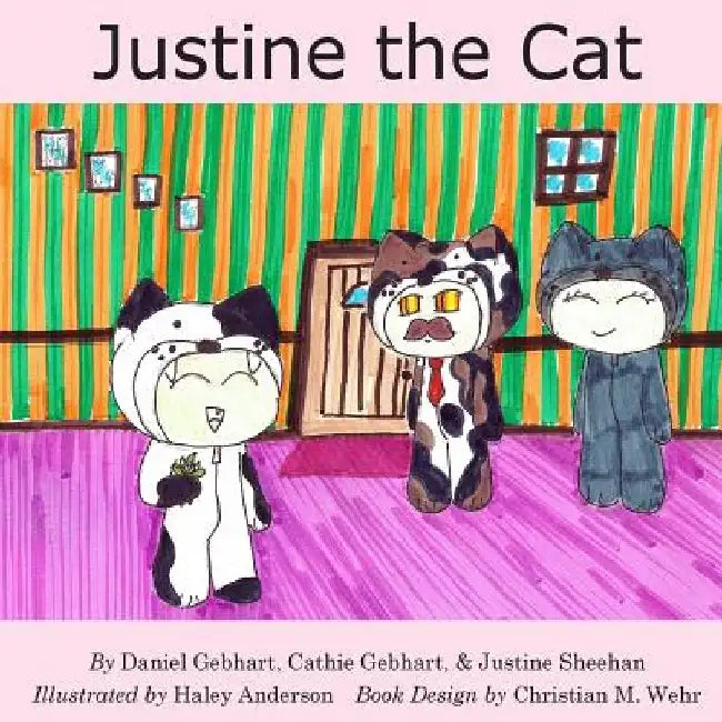 Justine the Cat by Cathie Gebhart