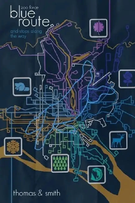 Blue Route and Stops Along the Way by John IRA Thomas