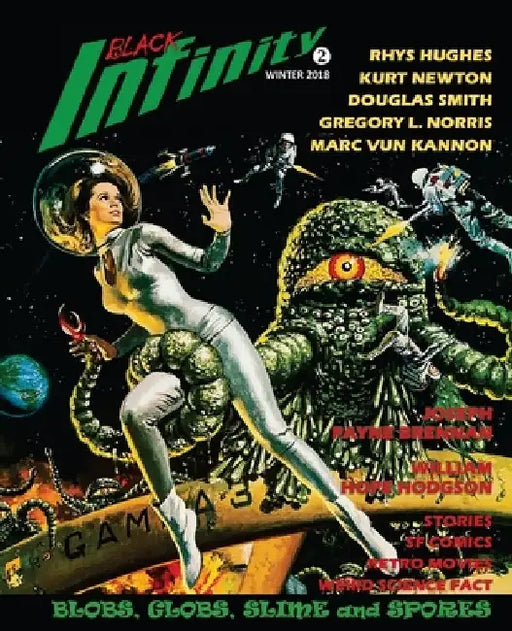 Black Infinity: Blobs, Globs, Slime and Spores by Tom English