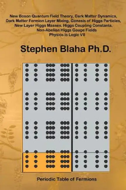 New Boson Quantum Field Theory, Dark Matter Dynamics, Dark Matter Fermion Layer Mixing, Genesis of Higgs Particles, New Layer Higgs Masses, Higgs Coup by Stephen Blaha