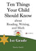Ten Things Your Child Should Know: 1st Grade by Danita Smith