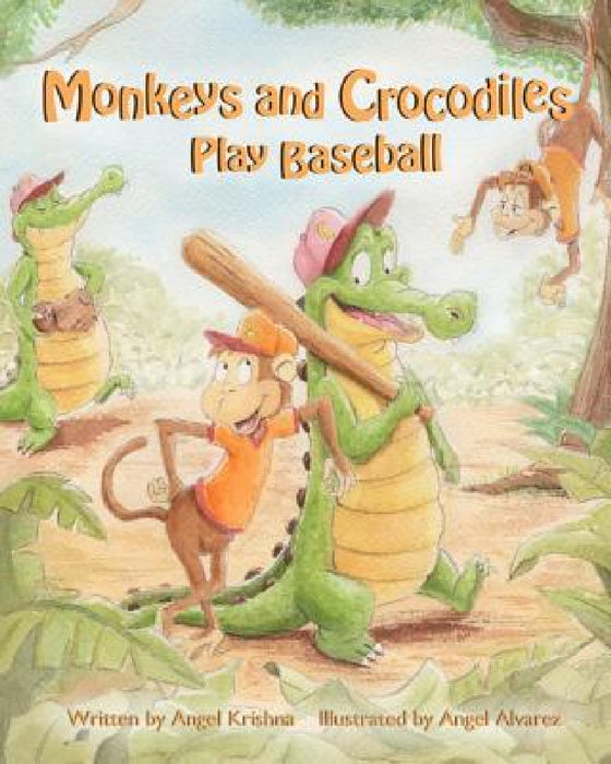 Monkeys and Crocodiles Play Baseball by Angel Krishna, Angel Alvarez