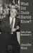 What Did Uncle Harold Know?: Tales from Bartenders by Jennifer Wood