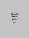 Admiralty Record(r) Volume 3 (2015) by Kirk N. Aurandt