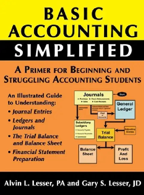 Basic Accounting Simplified: A Primer For Beginning and Struggling Accounting Students by Gary Lesser