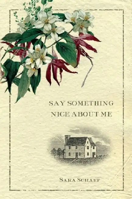 Say Something Nice About Me by Sara Schaff