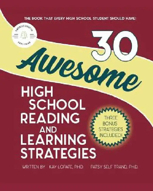 30 Awesome High School Reading and Learning Strategies by Patsy Self Trand