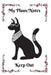Egyptian Cat Bastet Planner/Notebook With Pink Frame by Treehouse Books