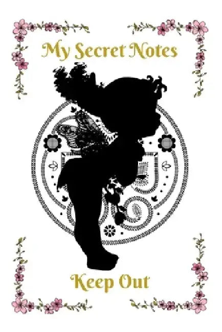 Cute Fairy Notebook With Pink and Gold by Melanie Voland