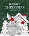 Rabbit Christmas Coloring Book by Paperland