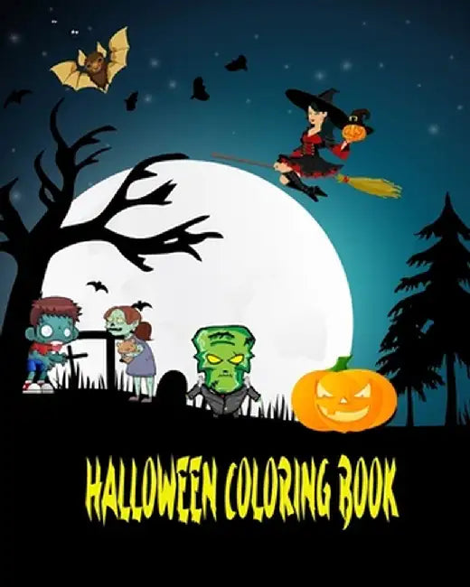 Halloween Coloring Book by Dane Grunn