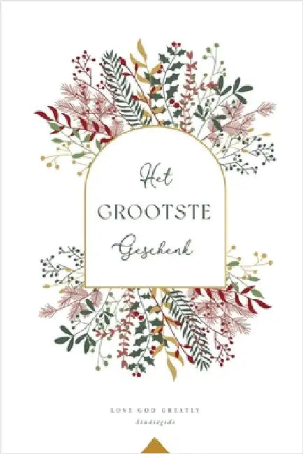 Het grootste Geschenk: A Love God Greatly Dutch Bible Study Journal by Greatly, Love God