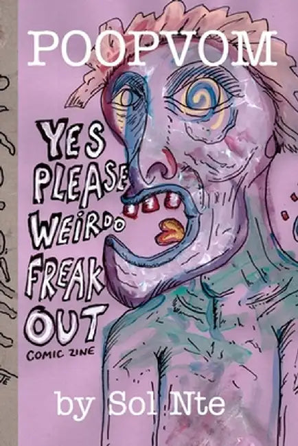 Poopvom Comic Zine by Sol Nte