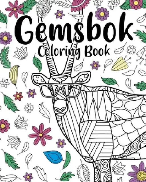 Gemsbok Coloring Book by Paperland