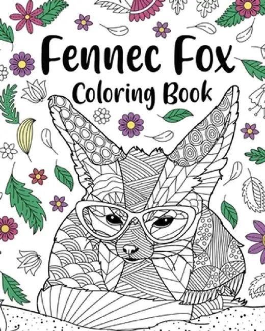 Fennec Fox Coloring Book by Paperland