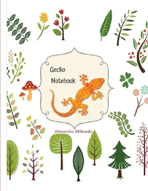 Gecko Notebook by Alexandra Milewski