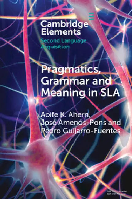Pragmatics, Grammar and Meaning in Sla by Aoife K. Ahern