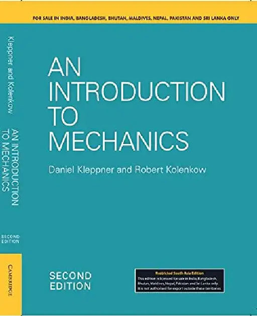 An Introduction to Mechanics by Daniel Kleppner