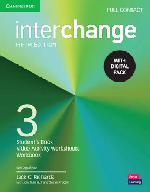 Interchange Level 3 Full Contact with Digital Pack [With eBook] by Jack C. Richards