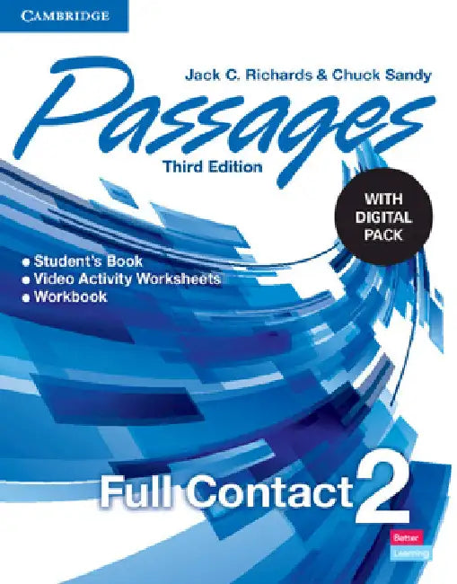 Passages Level 2 Full Contact with Digital Pack by Jack C. Richards